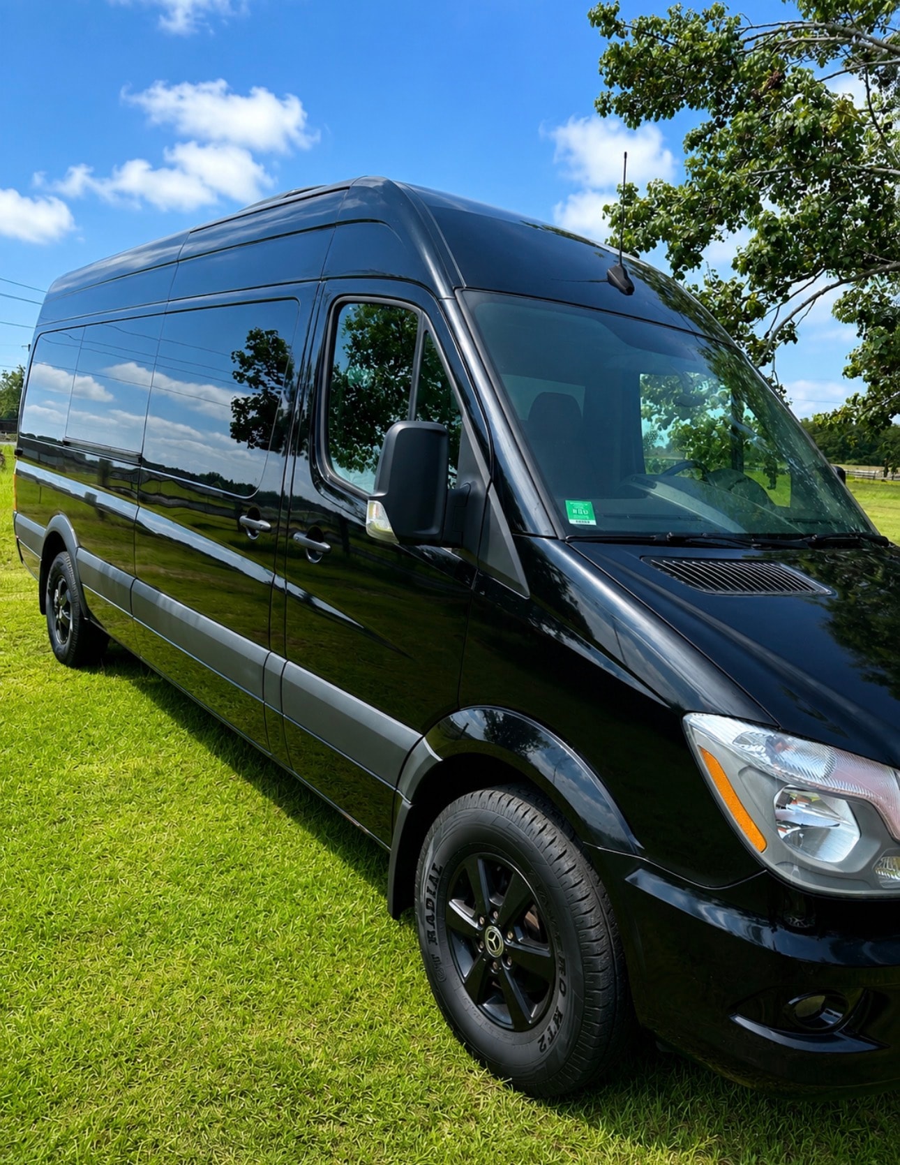 Sprinter van exterior