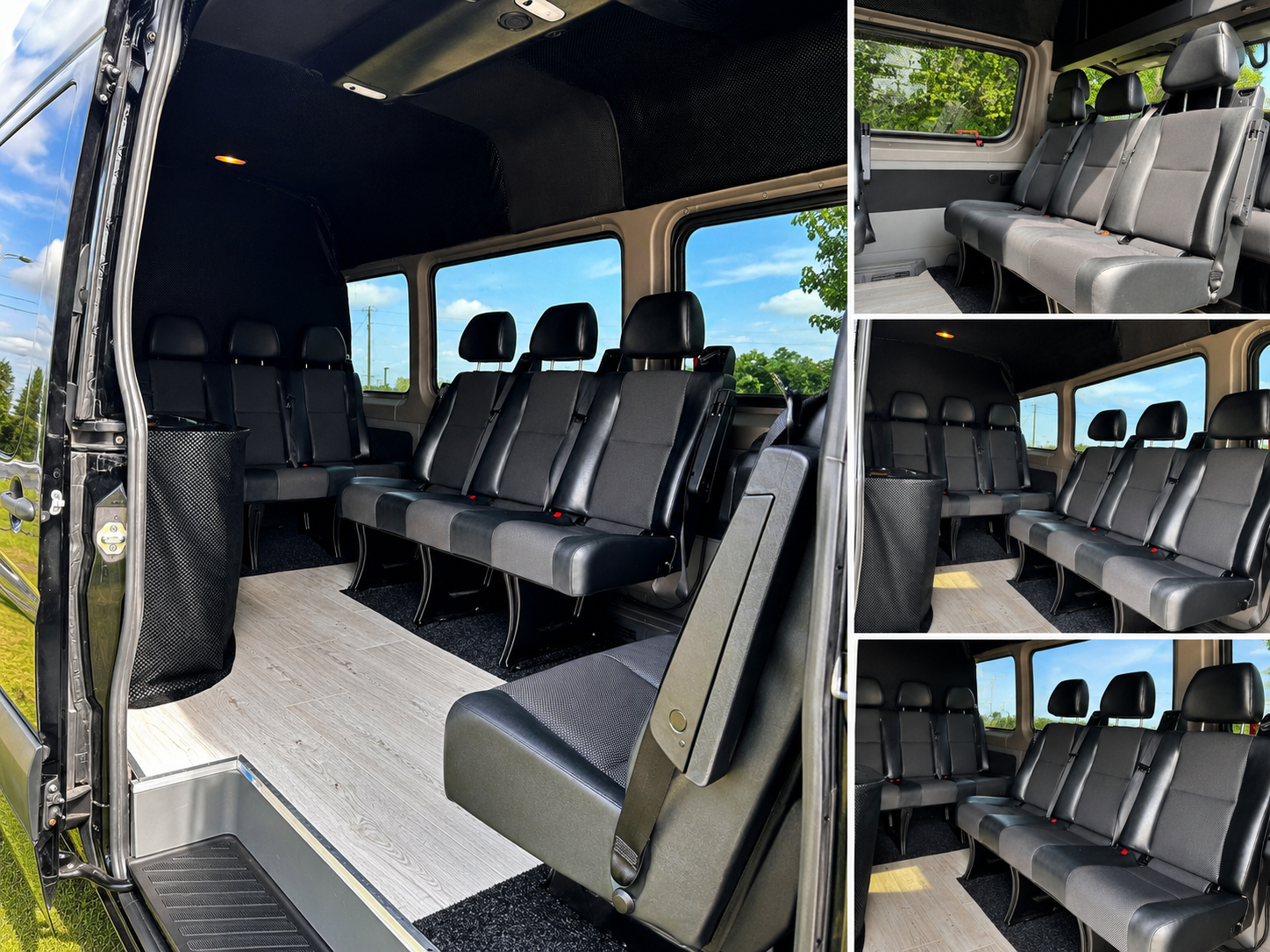 Sprinter van interior seating